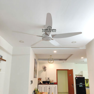 Quạt Trần Panasonic 3 Cánh B-60MZ2 - Màu Trắng, Ti Quạt 45.7cm
