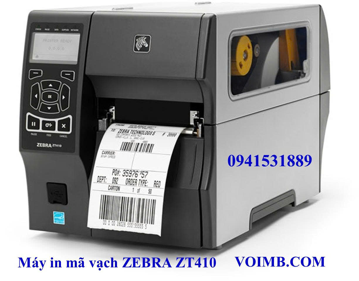 Máy in mã vạch ZEBRA ZT410