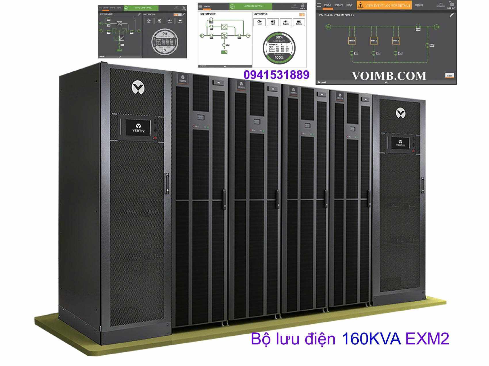 Bộ lưu điện 160KVA