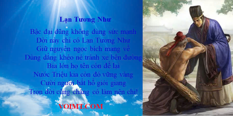 Lạn Tương Như và Đại Tướng Quân Liêm Pha