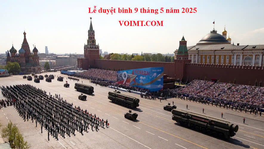Lễ duyệt binh 9 tháng 5 năm 2025